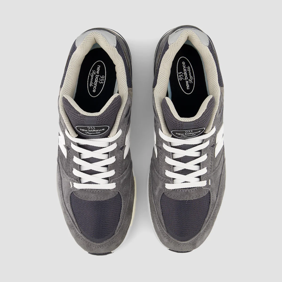 New Balance Numeric Andrew Reynolds 933 Shoes - Dark Grey/White - Image 3