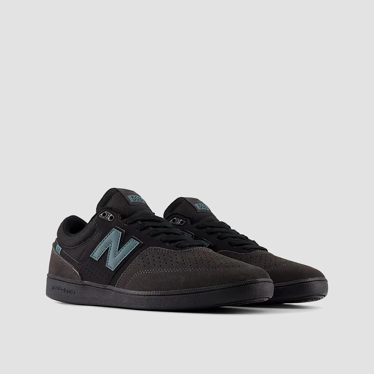 New Balance Numeric Brandon Westgate 508 Shoes - Black Cement/New Spruce - Image 2