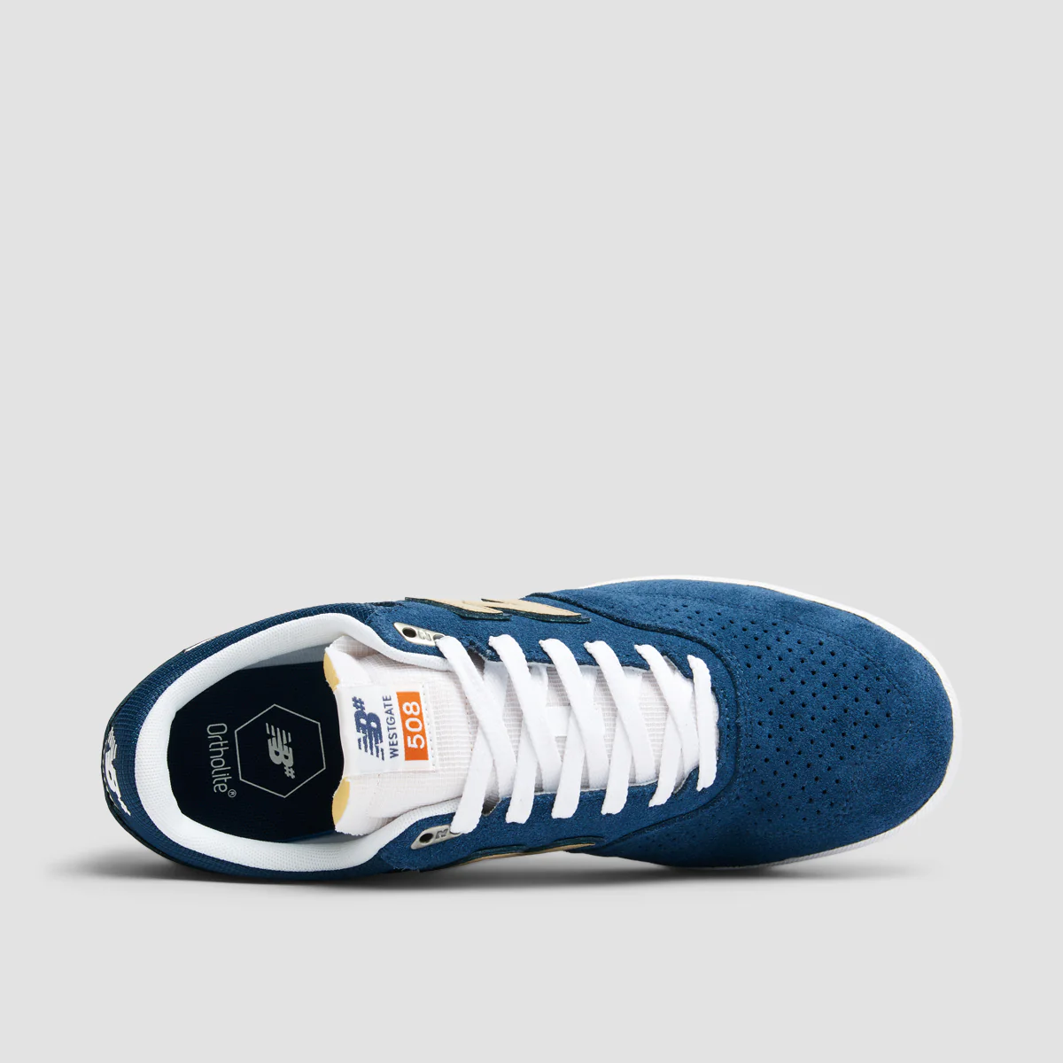 New Balance Numeric Brandon Westgate 508 Shoes - Vintage Indigo/Sea Salt - Image 4