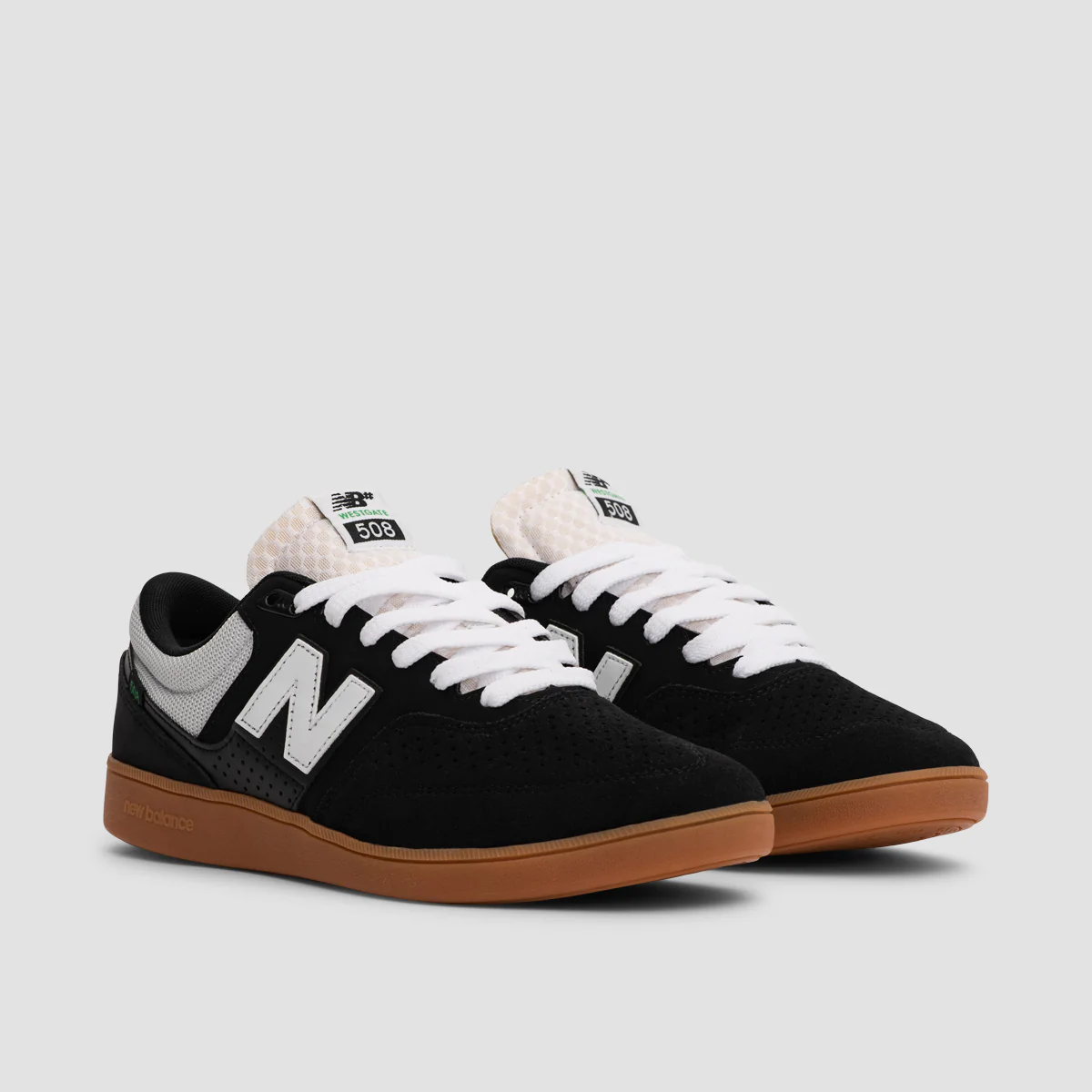 New Balance Numeric Brandon Westgate 508 V1 Shoes - Black/White - Image 2