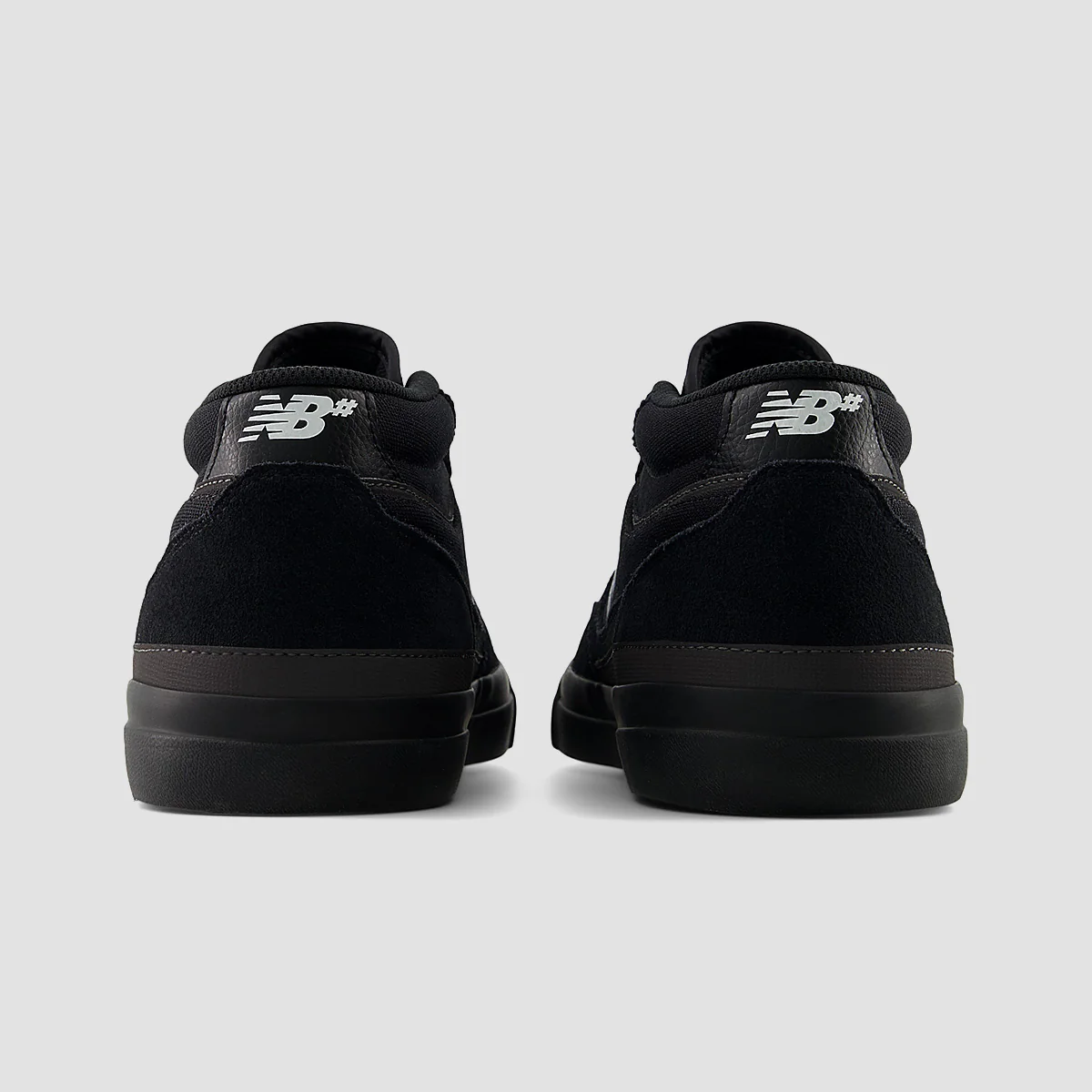 New Balance Numeric Franky 417 Mid Top Shoes - Black/NB 103 White - Image 4