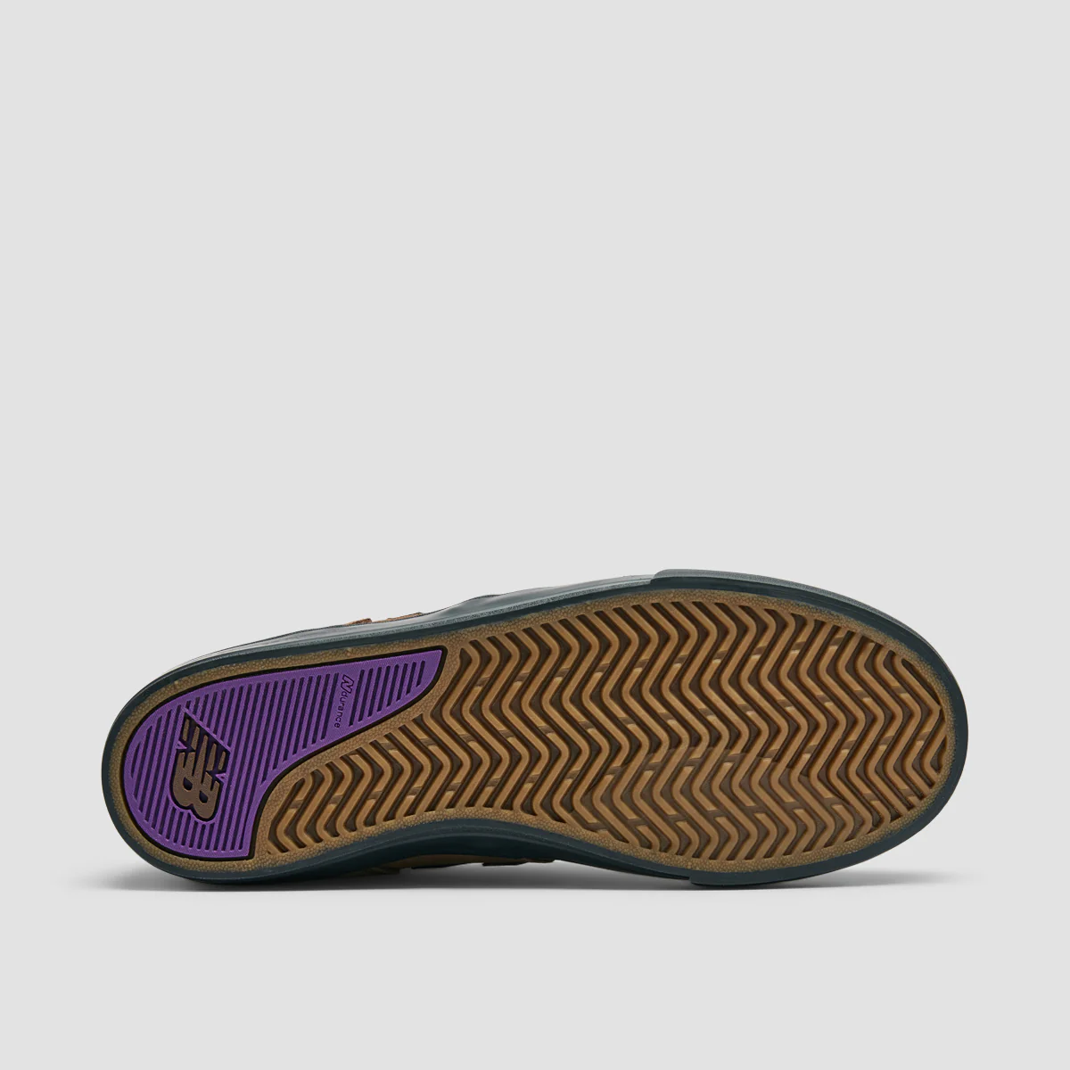 New Balance Numeric Jamie Foy 306 Shoes - Brown/Purple - Image 5