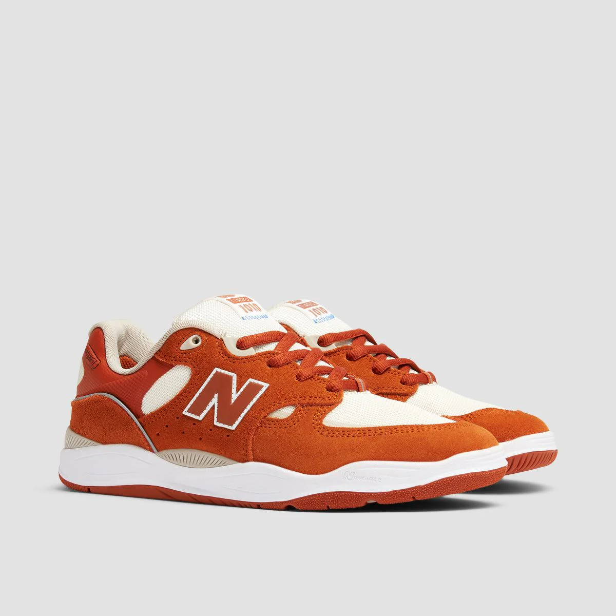 New Balance Numeric Tiago Lemos 1010 Shoes - Rust Oxide/Sea Salt - Image 2