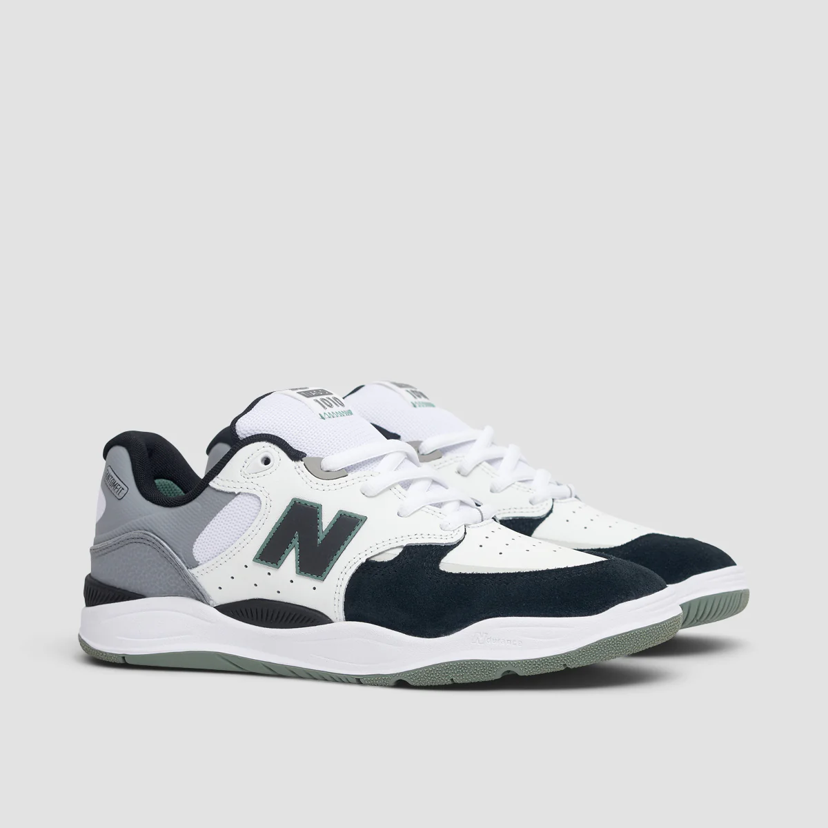 New Balance Numeric Tiago Lemos 1010 Shoes - White/Black - Image 2