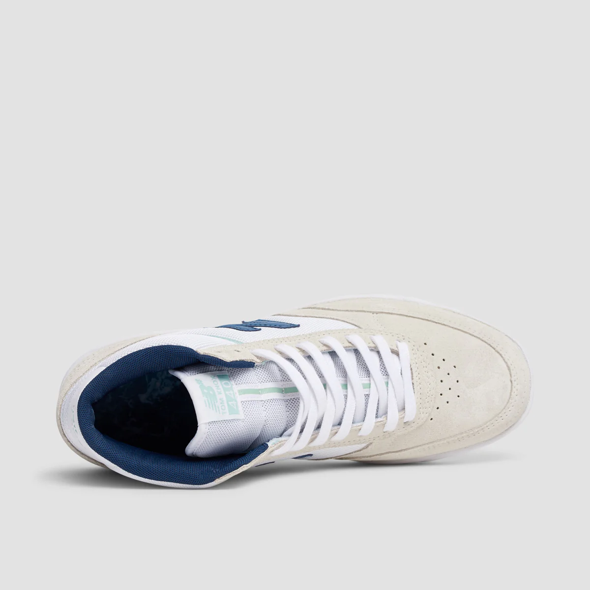 New Balance Numeric Tom Knox 440 High Shoes - White/Navy - Image 4