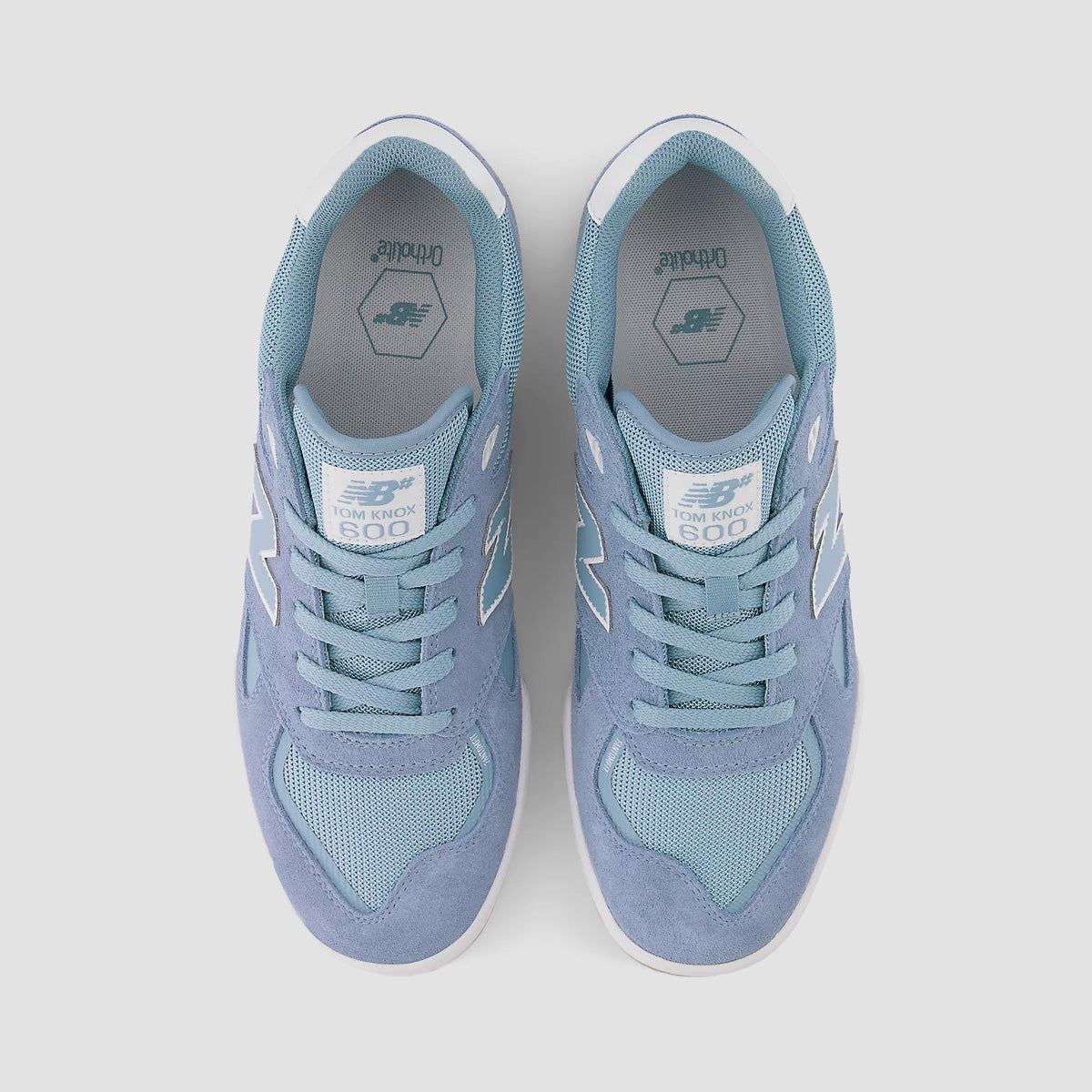 New Balance Numeric Tom Knox 600 Shoes - Still Water/White - Image 3
