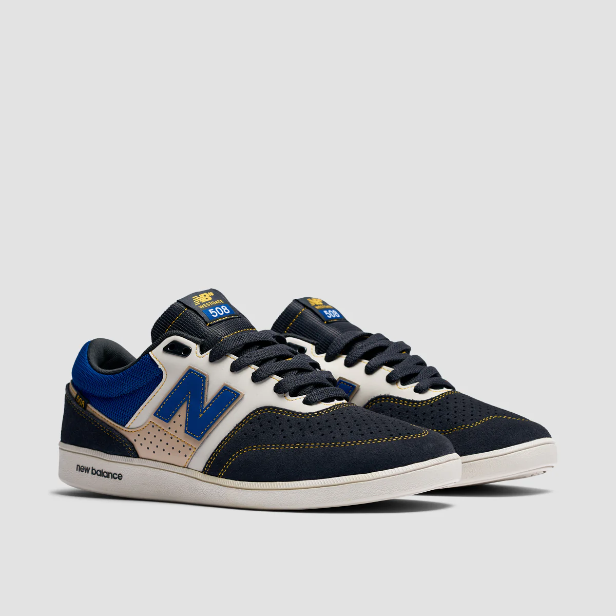 New Balance Numerice Brandon Westgate 508 Shoes - Navy/Royal Blue - Image 2