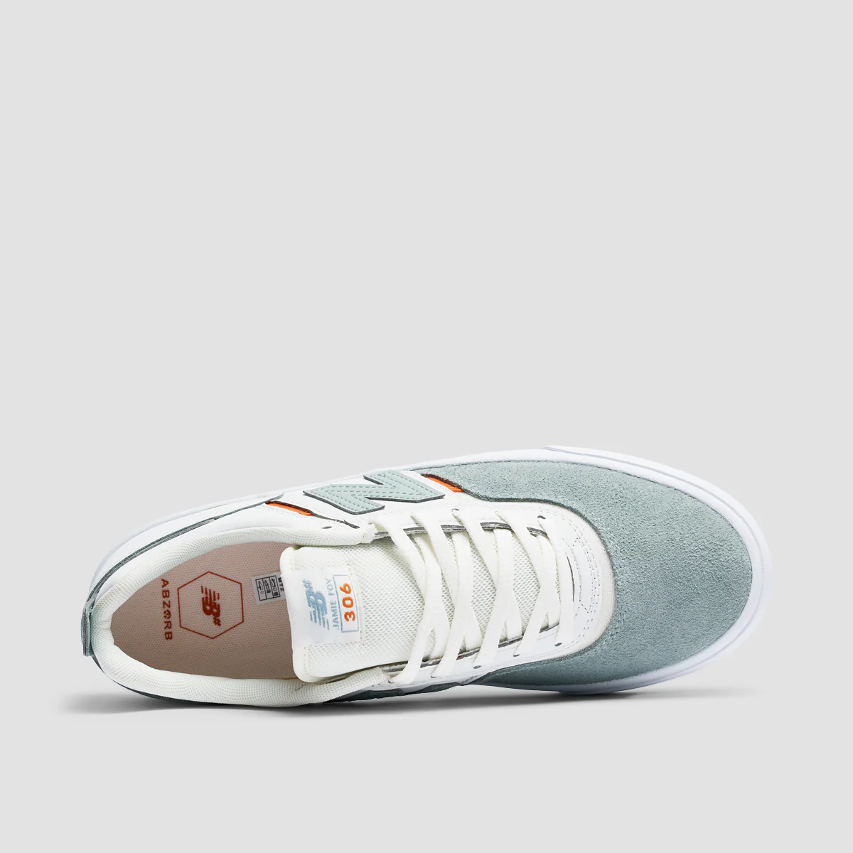 New Balance Numerice Jamie Foy 306 Shoes - Juniper/Sea Salt - Image 4