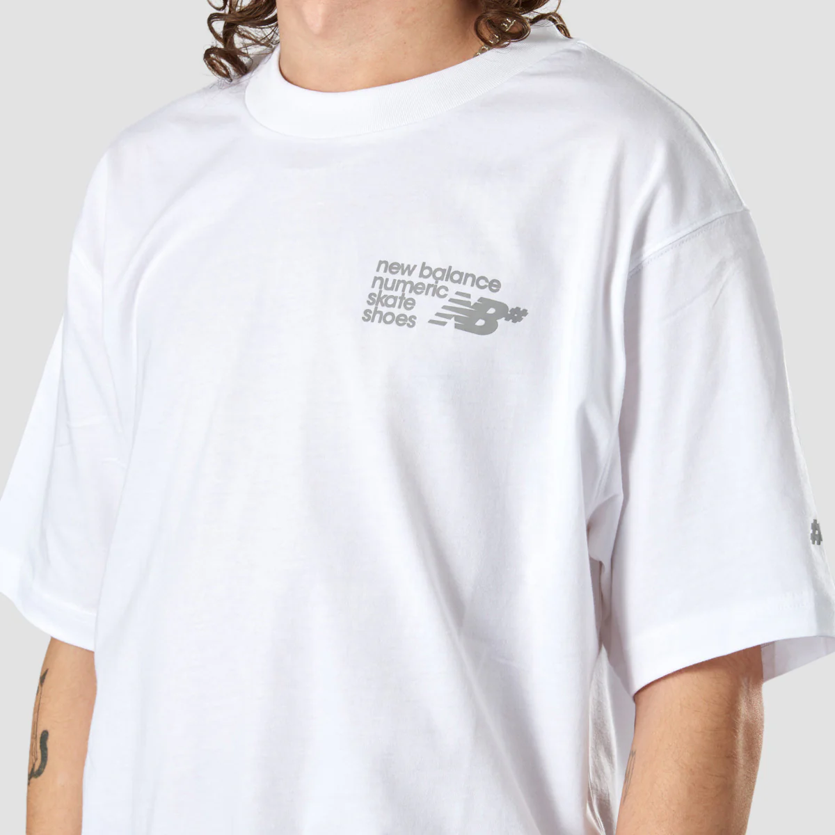 New Balance Small Logo T-Shirt White - Image 2