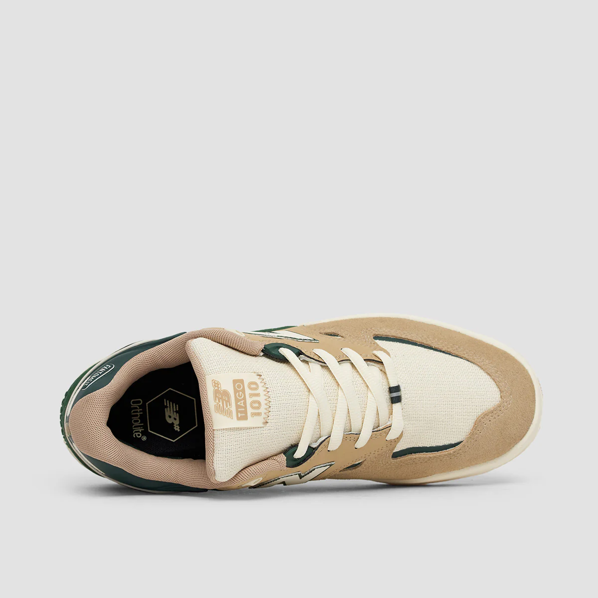 New Balance Tiago Lemos 1010 Shoes - Tan/Forest Green - Image 4