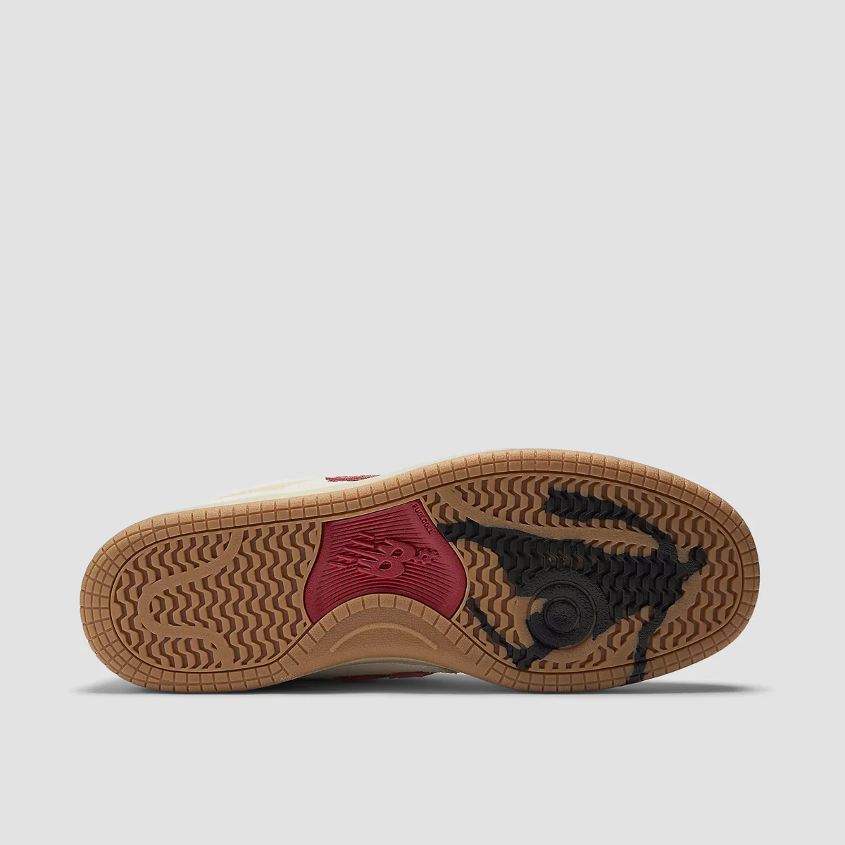 New Balance x Chocolate Numeric 480 V1 Shoes - Sea Salt/Red - Image 4