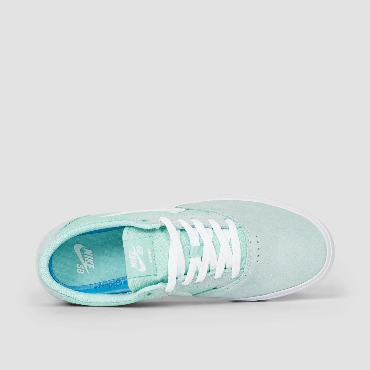 Nike SB Chron Solarsoft Shoes - Light Dew/White/Light Dew/White - Image 4