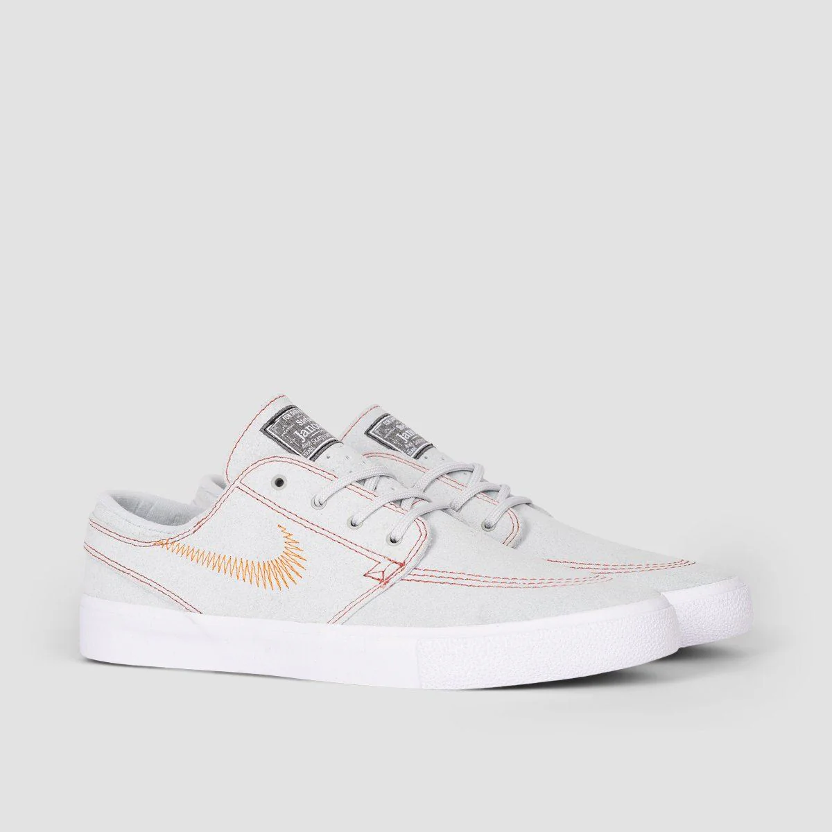 Nike SB Zoom Stefan Janoski FL RM Shoes - Pure Platinum/Monarch/Pure Platinum - Image 2