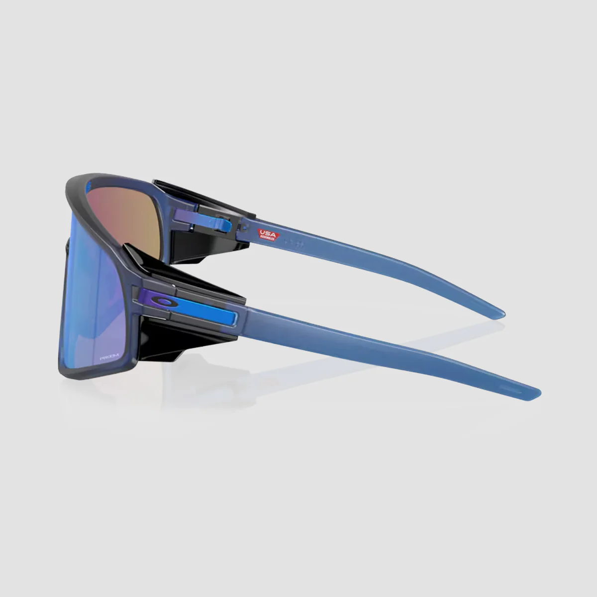 Oakley Latch Panel Sunglasses Matte Transparent Navy/Prizm Sapphire 35L - Image 3