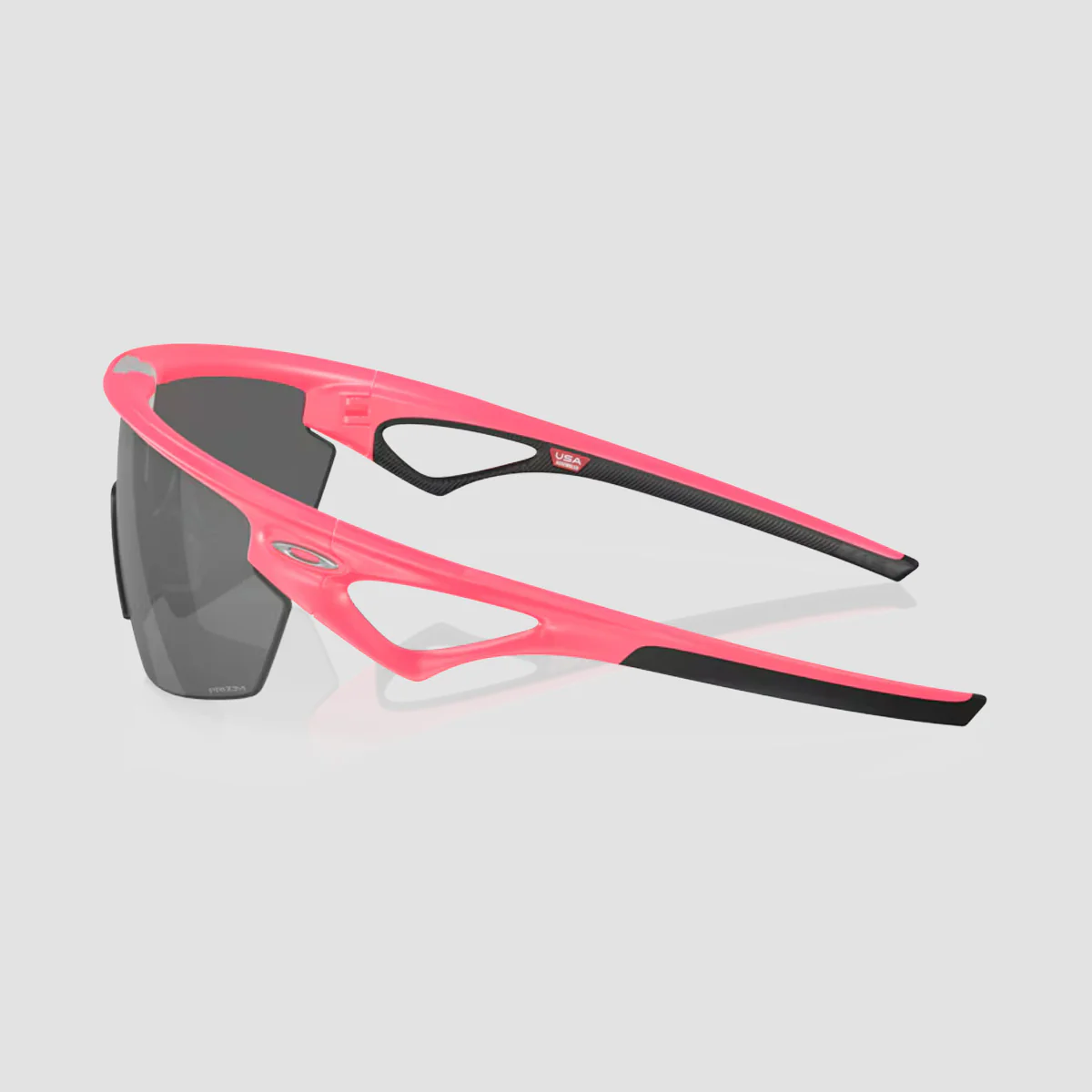 Oakley Sphaera Sunglasses Matte Neon Pink/Prizm Black 36L - Image 3