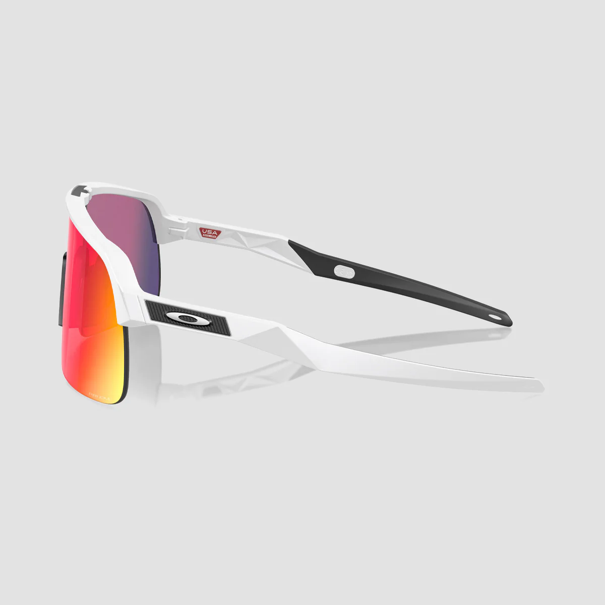 Oakley Sutro Lite Sunglasses Matte White/Prizm Road 39M - Image 2