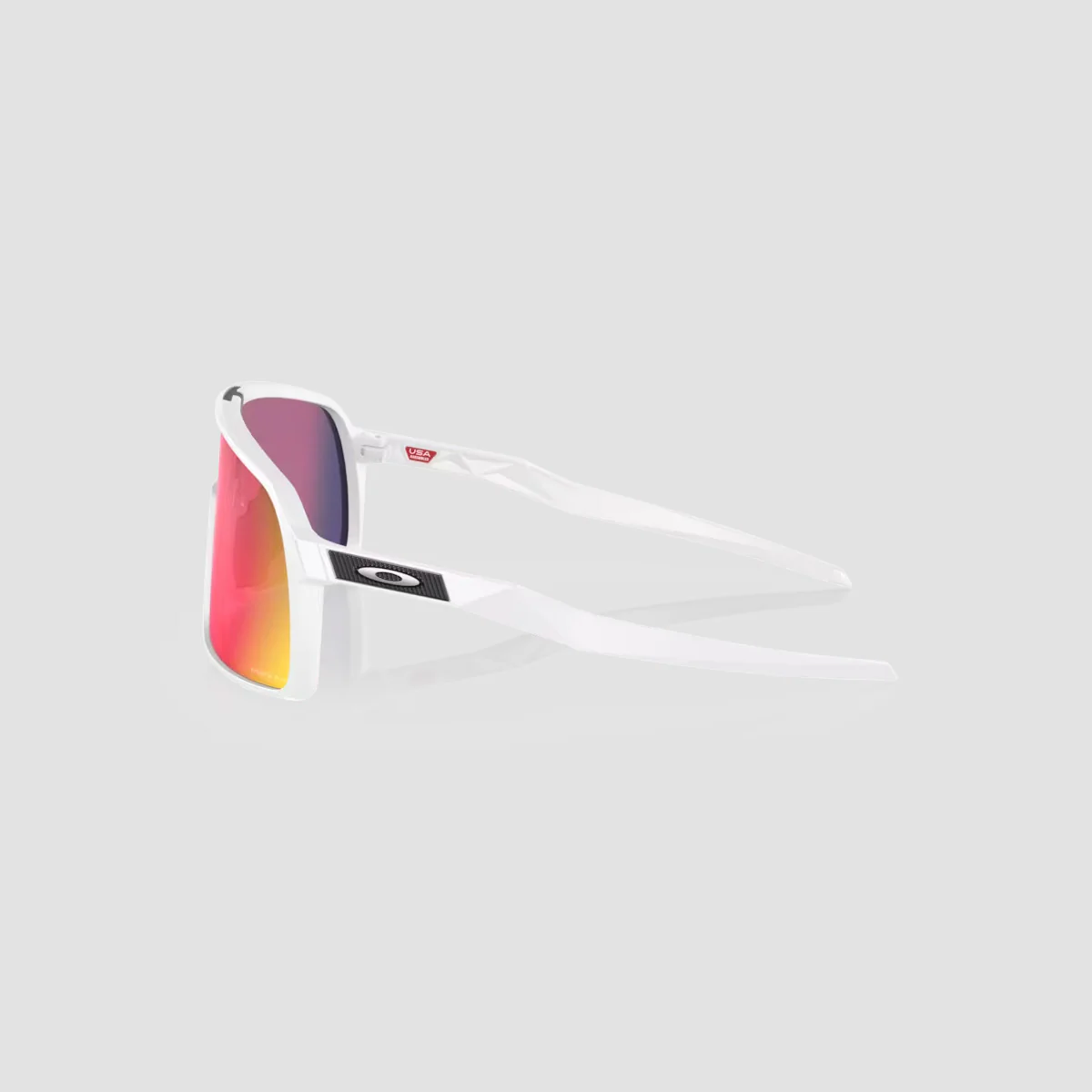 Oakley Sutro Sunglasses Matte White/Prizm Road 38L - Image 3