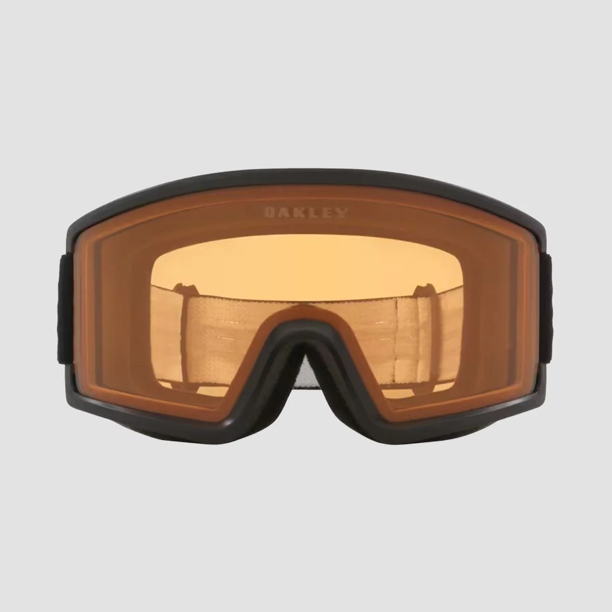 Oakley Target Line Snow Goggles Matte Black/Prizm Persimmon - Image 2