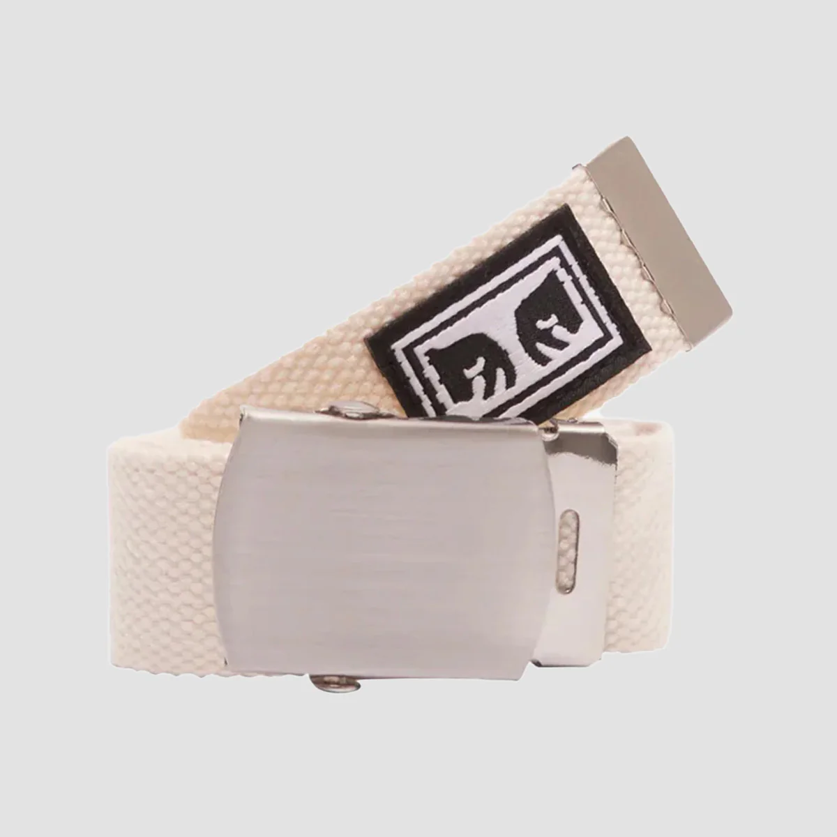 OBEY Big Boy Web Belt Unbleached