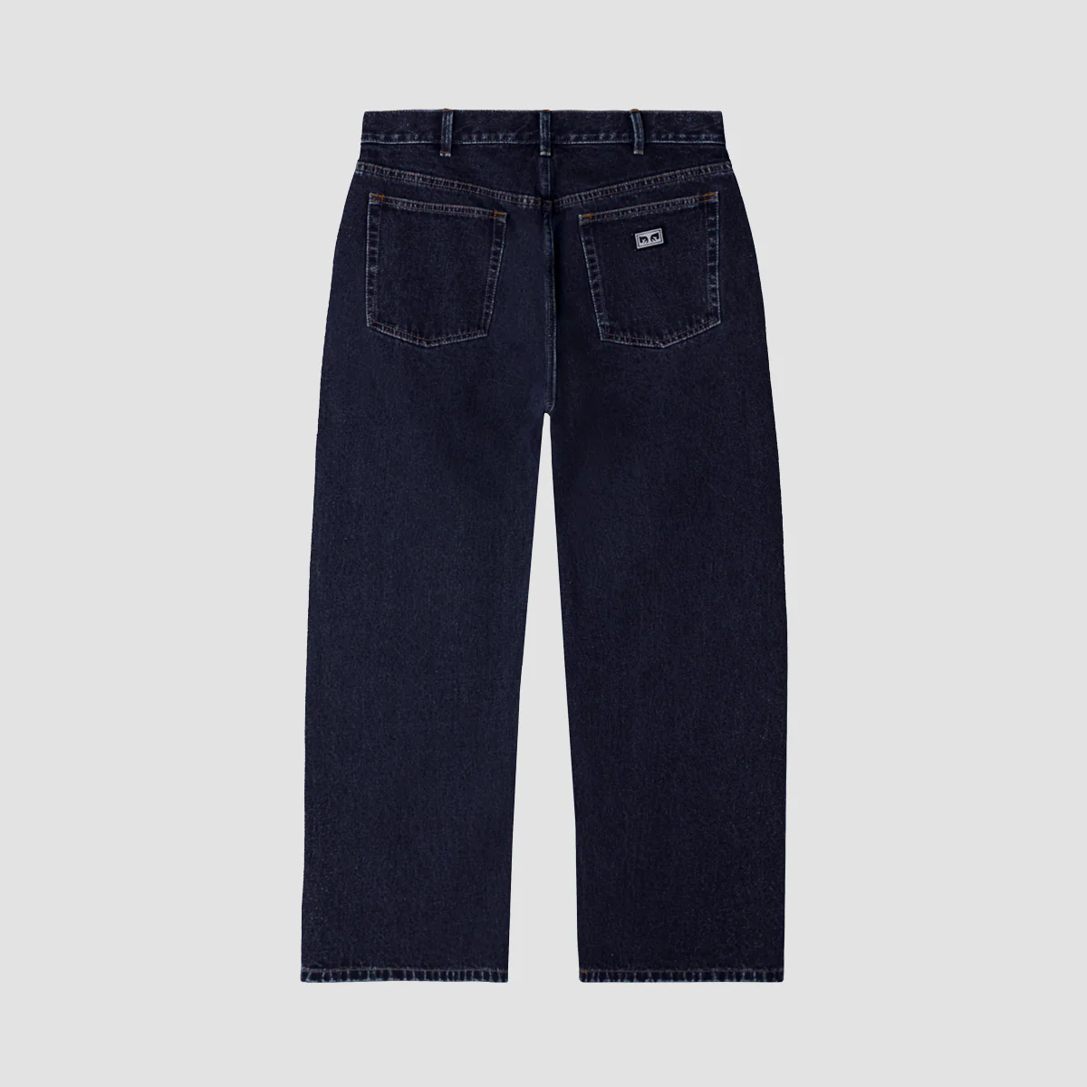 OBEY Bigwig Baggy Jeans Rinse Indigo - Image 2