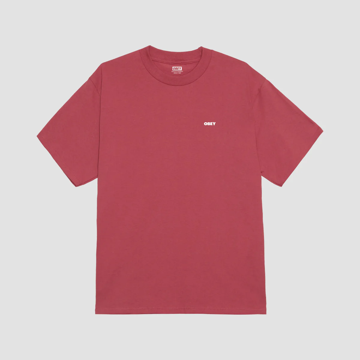 OBEY Bold Eye T-Shirt Mineral Red - Image 2