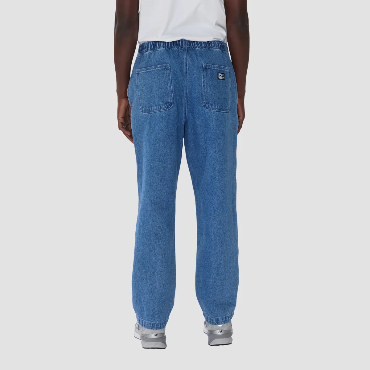 OBEY Easy Denim Pants Light Indigo - Image 3
