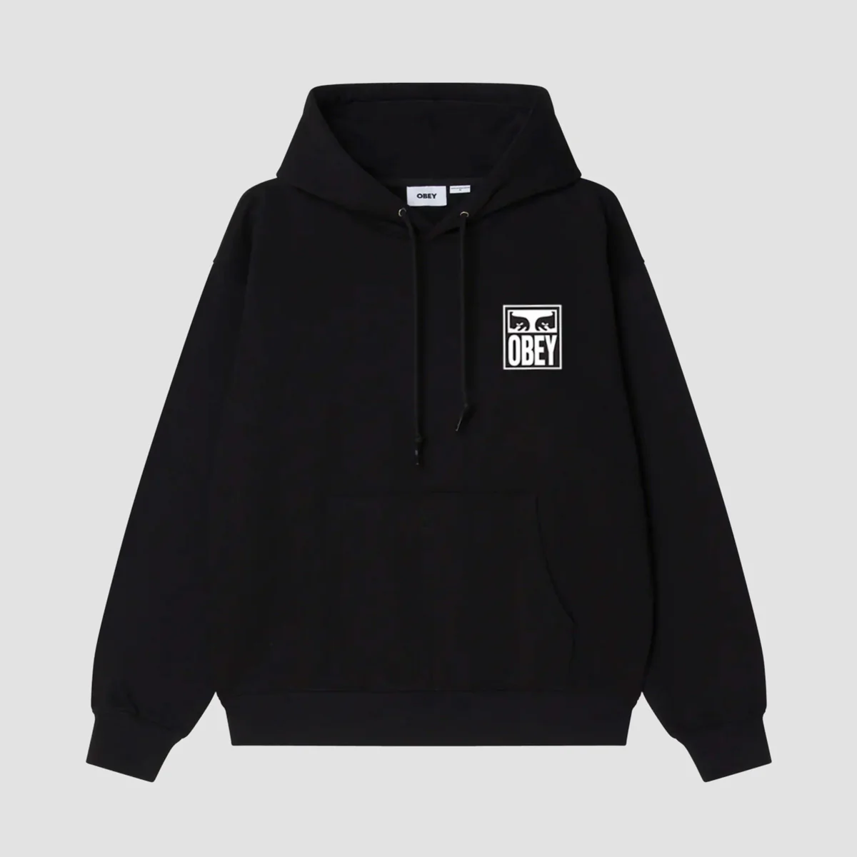 OBEY Eyes Icon 2 Pullover Hoodie Black - Image 2