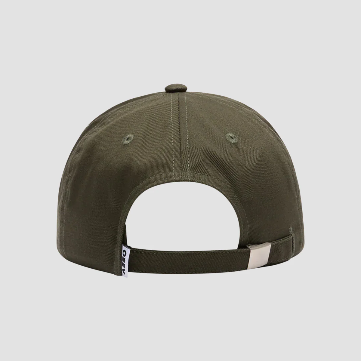 OBEY Icon Patch Panel Strapback Cap Rosin - Image 2