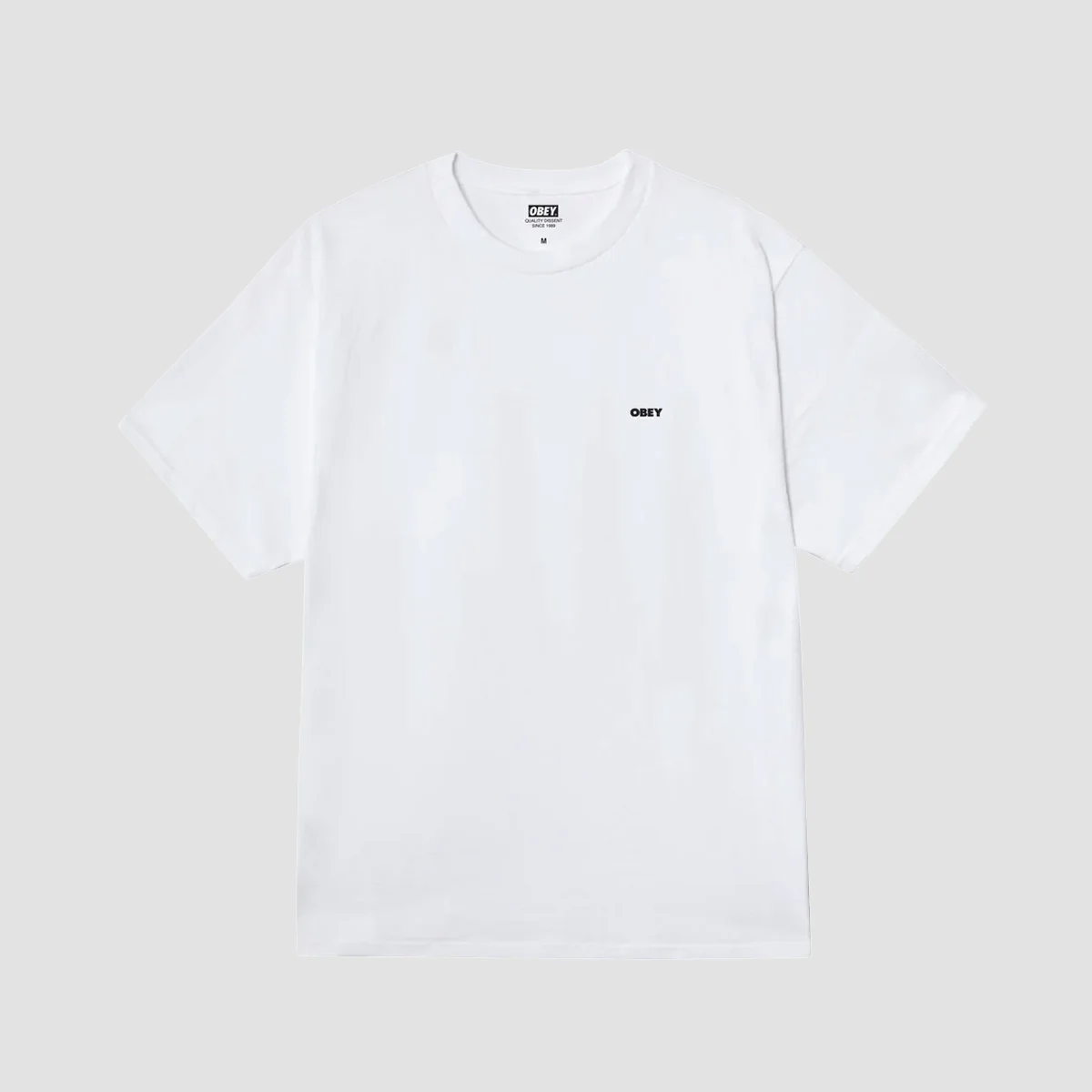 OBEY Quarter Icon T-Shirt White - Image 2