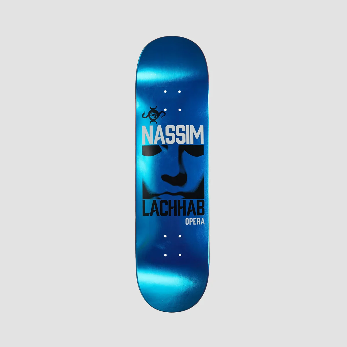 Opera Nassim Lacchab Serpent EX7 Skateboard Deck Blue - 8.5"