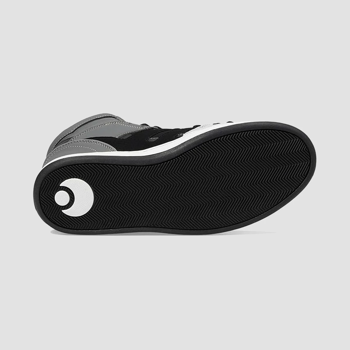 Osiris CHN High Top Shoes - Grey/Black/Light Grey - Image 3