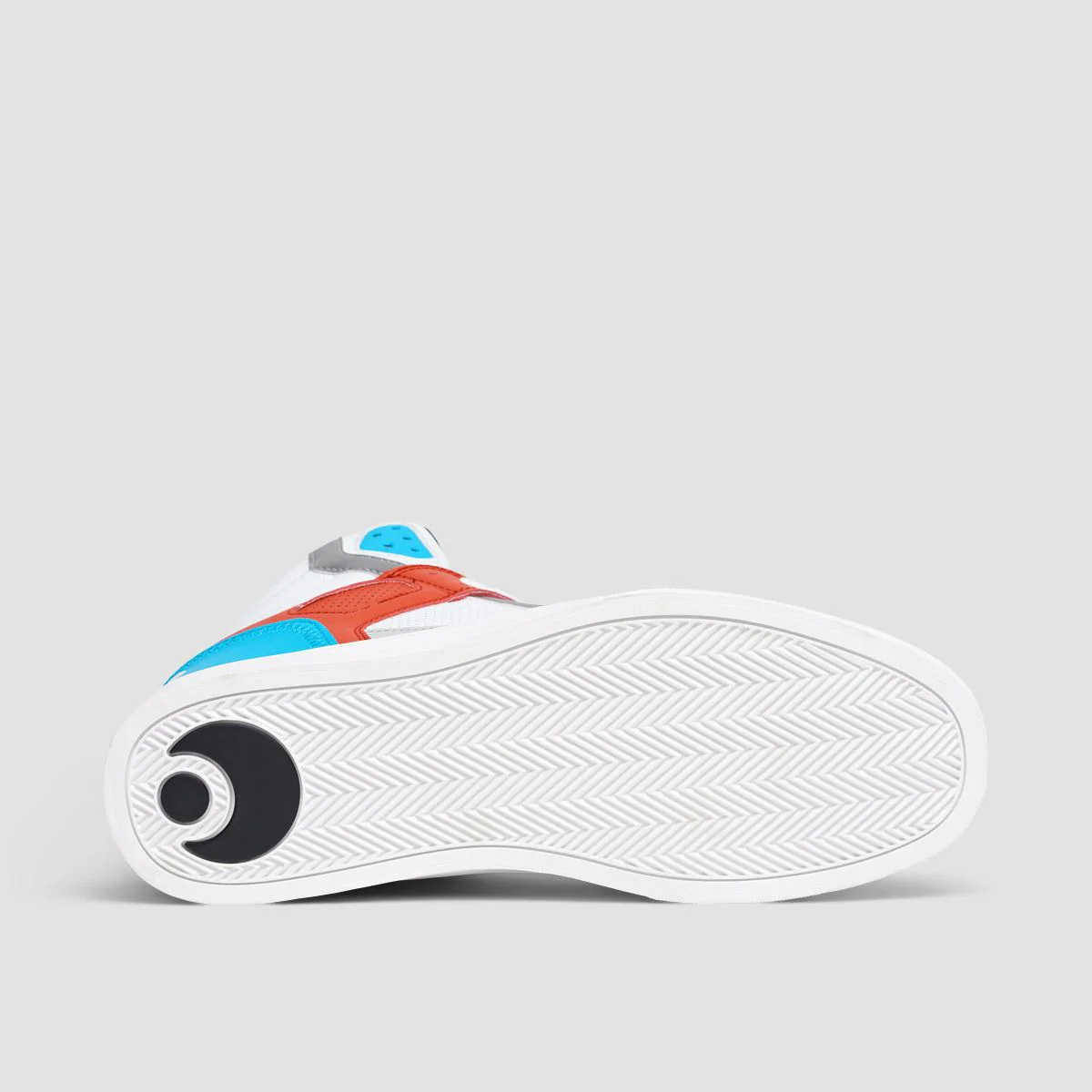 Osiris Clone Shoes - White/Red/Cyan - Image 5