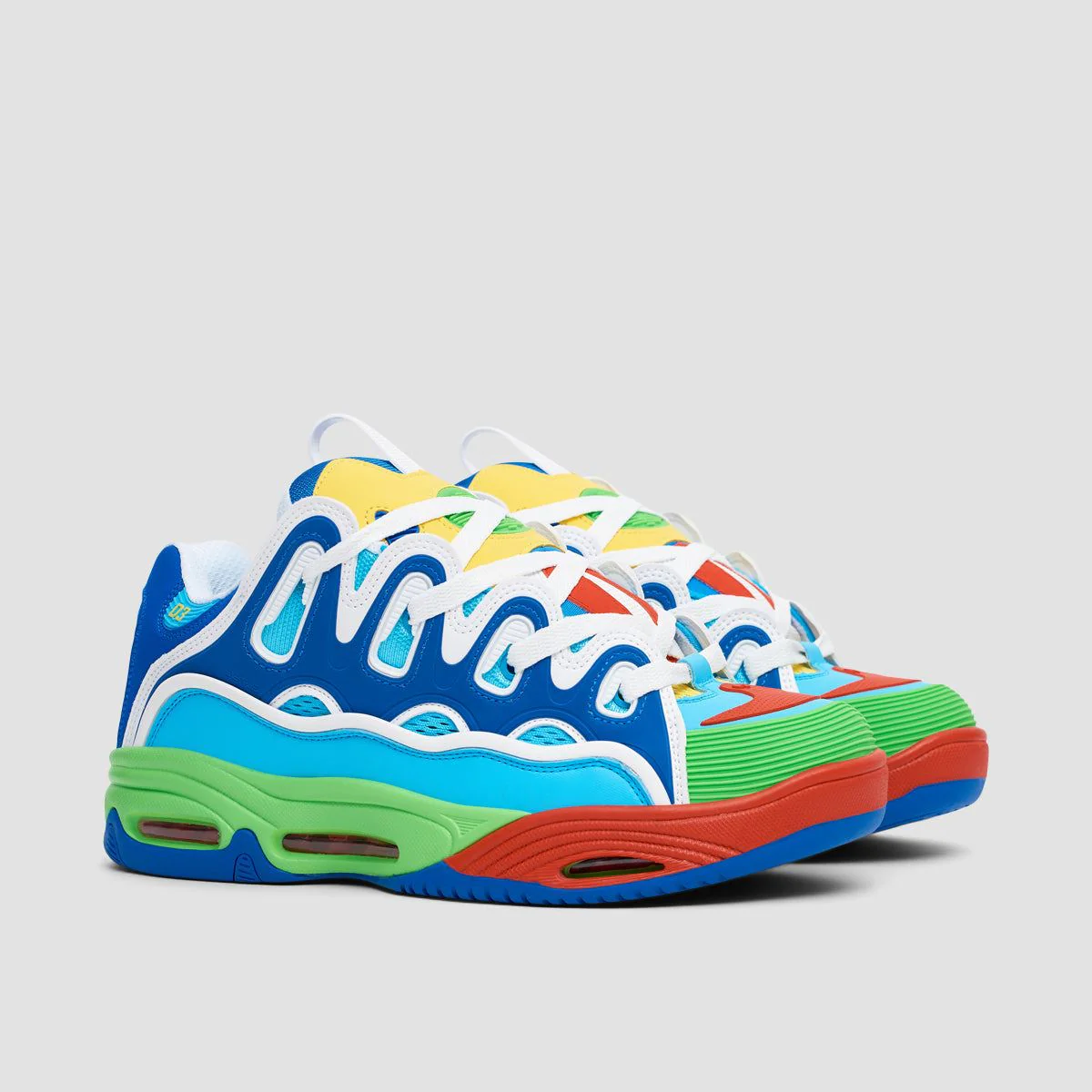 Osiris D3 2001 Shoes - Blue/Lime/Multi - Image 2