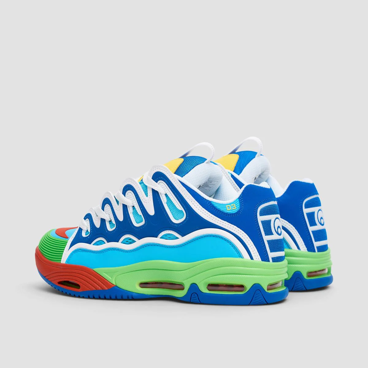 Osiris D3 2001 Shoes - Blue/Lime/Multi - Image 3