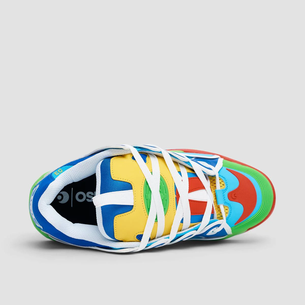 Osiris D3 2001 Shoes - Blue/Lime/Multi - Image 4