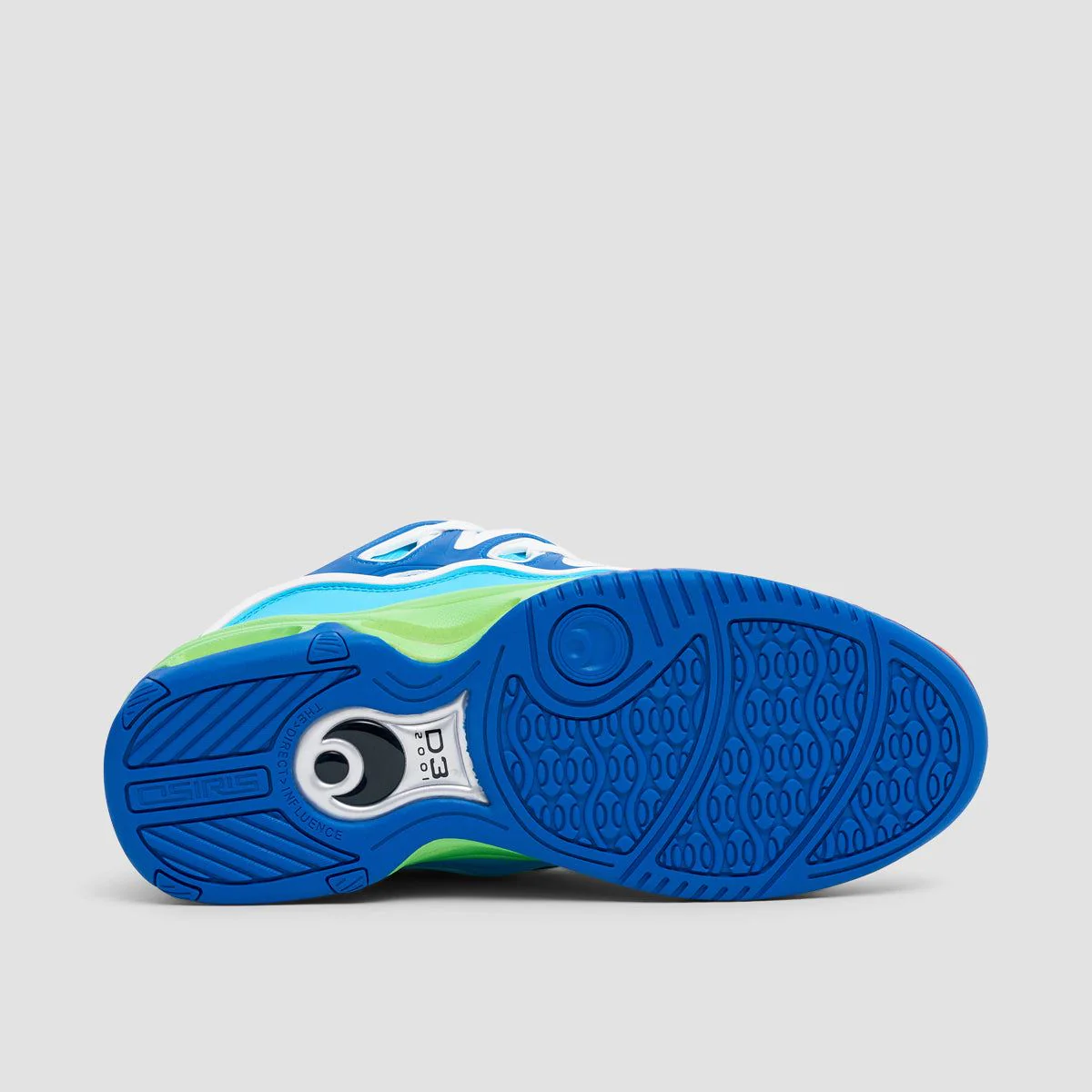 Osiris D3 2001 Shoes - Blue/Lime/Multi - Image 5