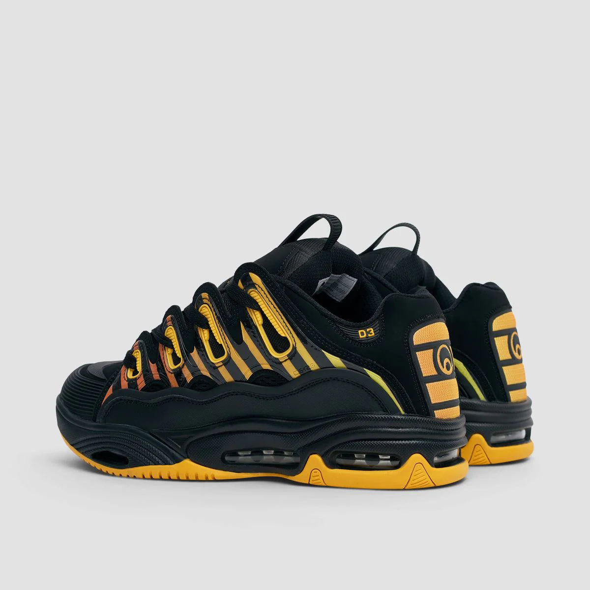 Osiris D3 2001 Shoes - Caution/Black/Fade - Image 3