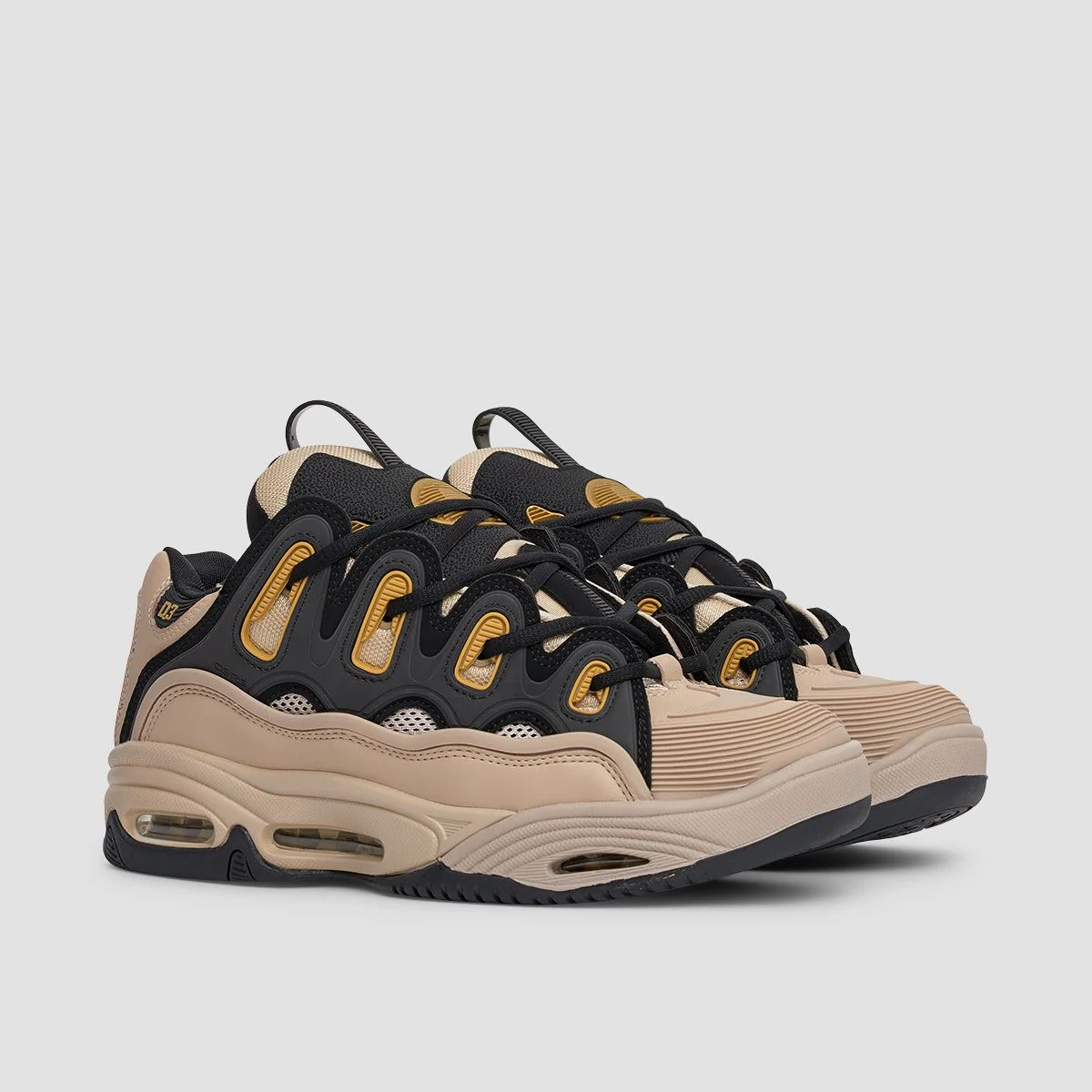 Osiris D3 2001 Shoes - Gold/Grey/Beige - Image 2