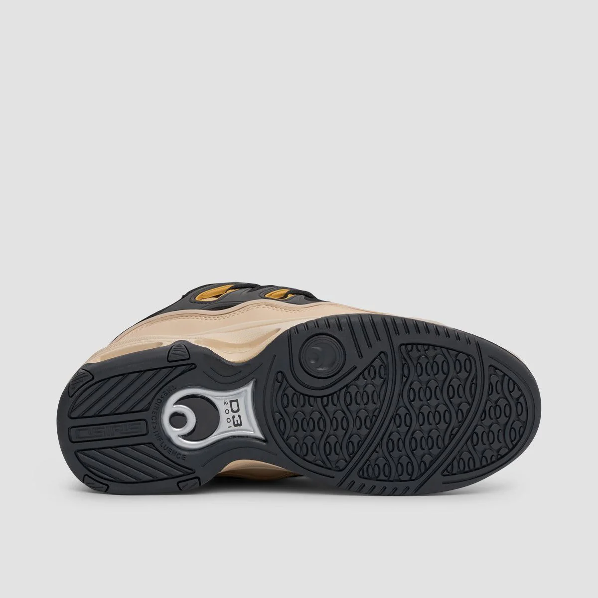 Osiris D3 2001 Shoes - Gold/Grey/Beige - Image 5