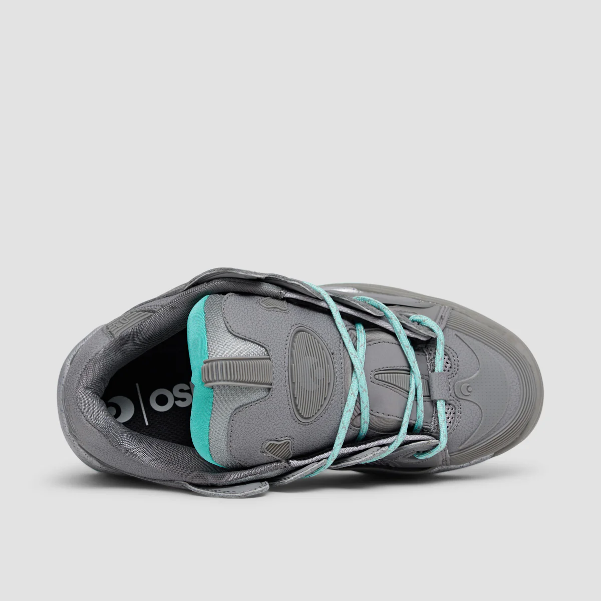 Osiris D3 2001 Shoes - Grey/Seafoam - Kids - Image 4