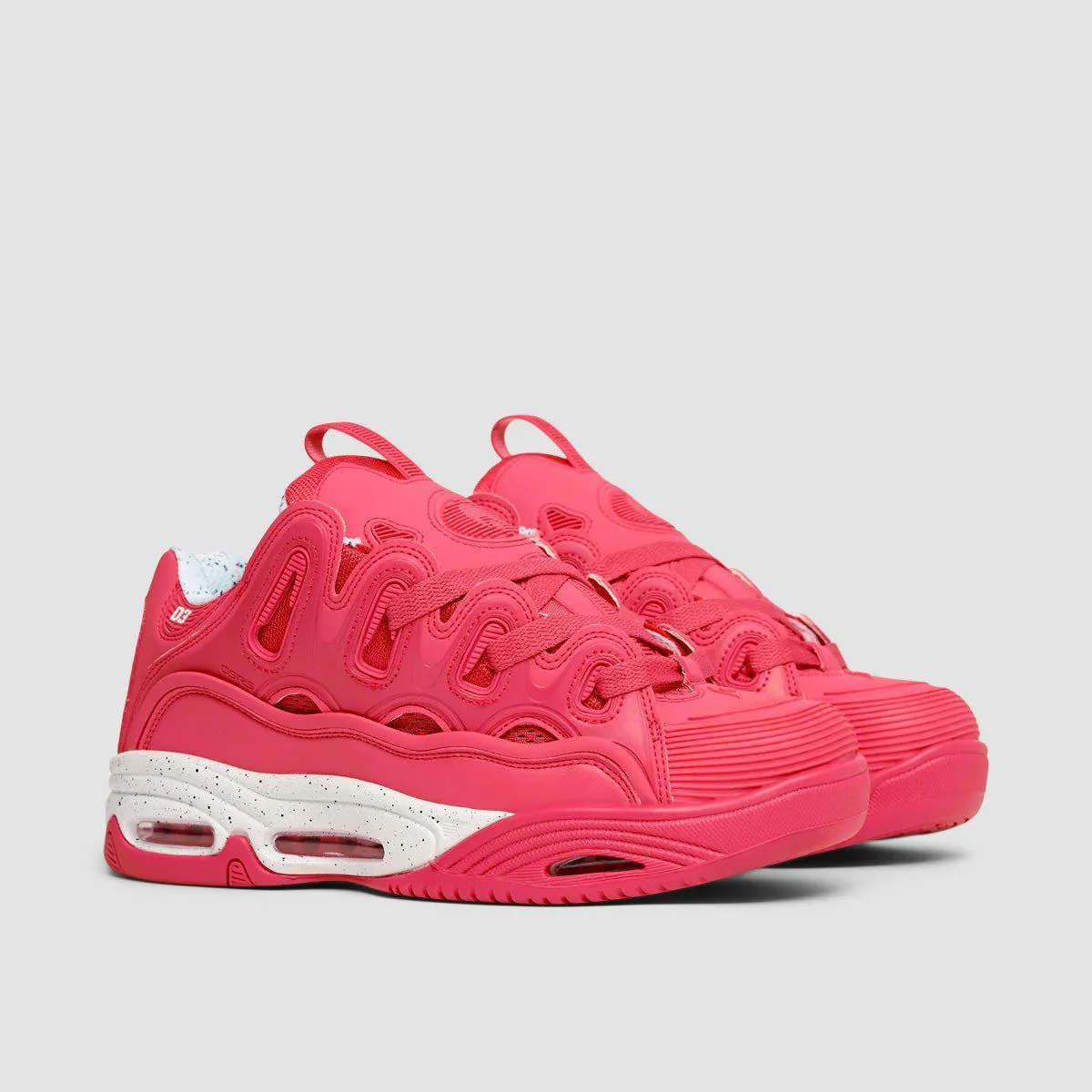 Osiris D3 2001 Shoes - Pink/White/Pink - Image 2