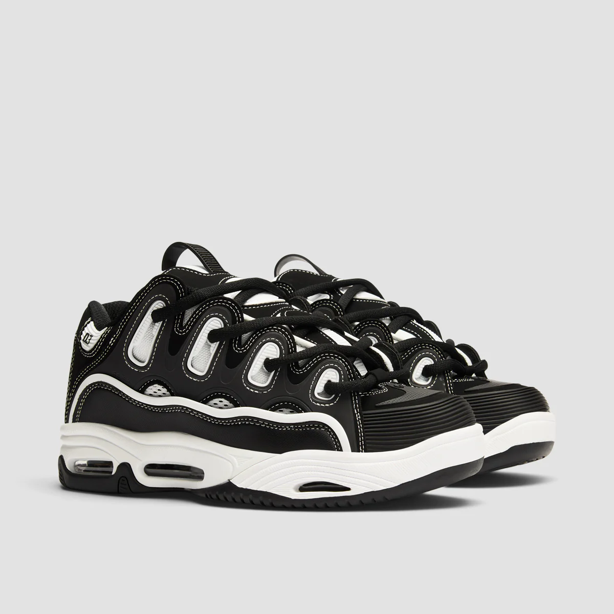 Osiris D3 2001 Shoes - Black/Black/White - Image 2