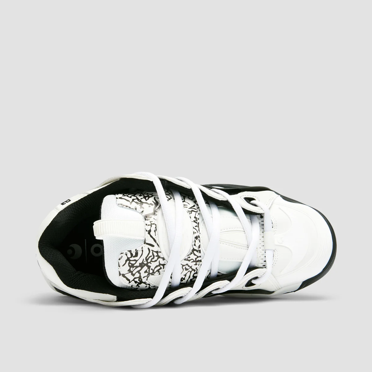 Osiris D3 2001 Shoes - Black/White/Crack - Image 4