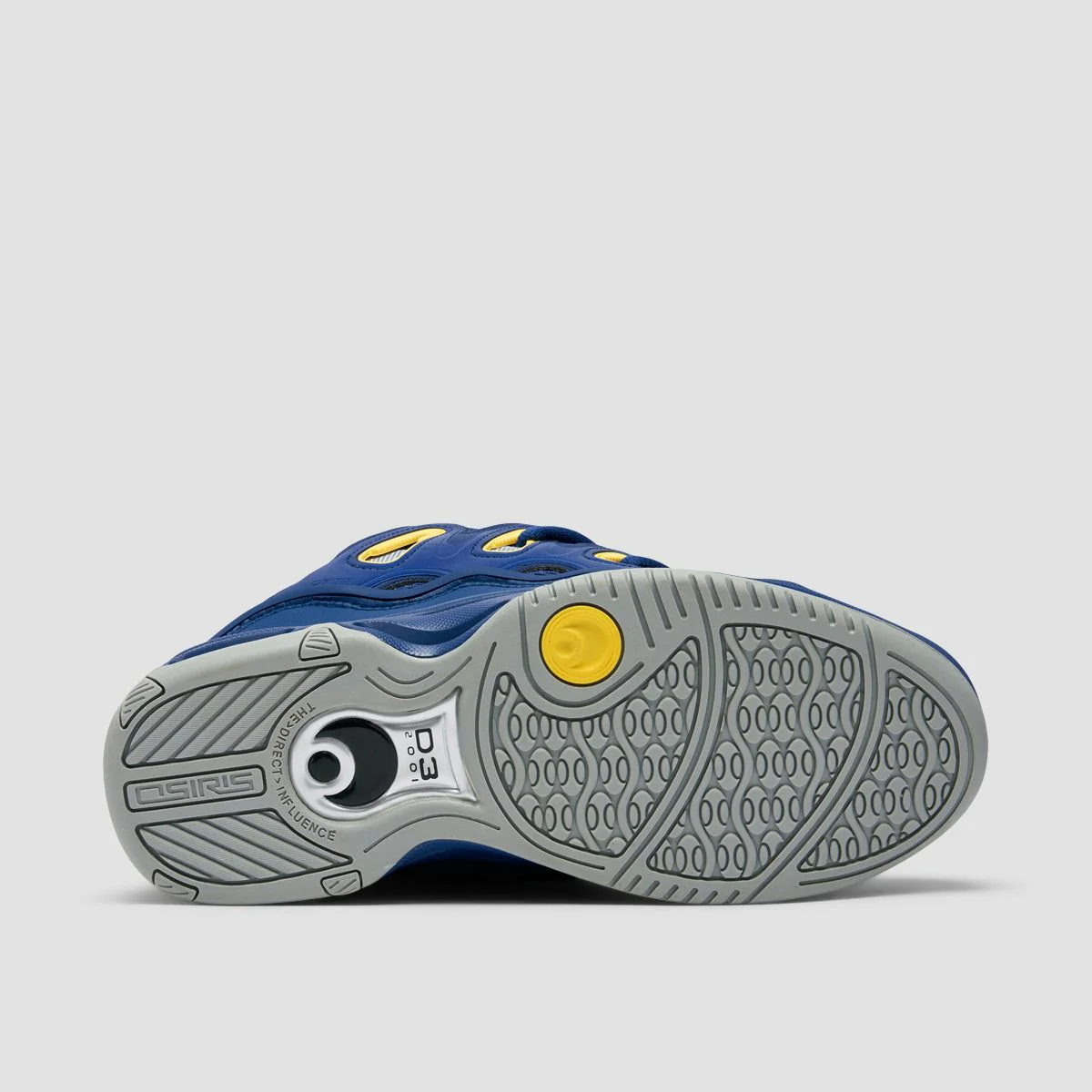 Osiris D3 2001 Shoes - Cadet Blue/Yellow - Image 5