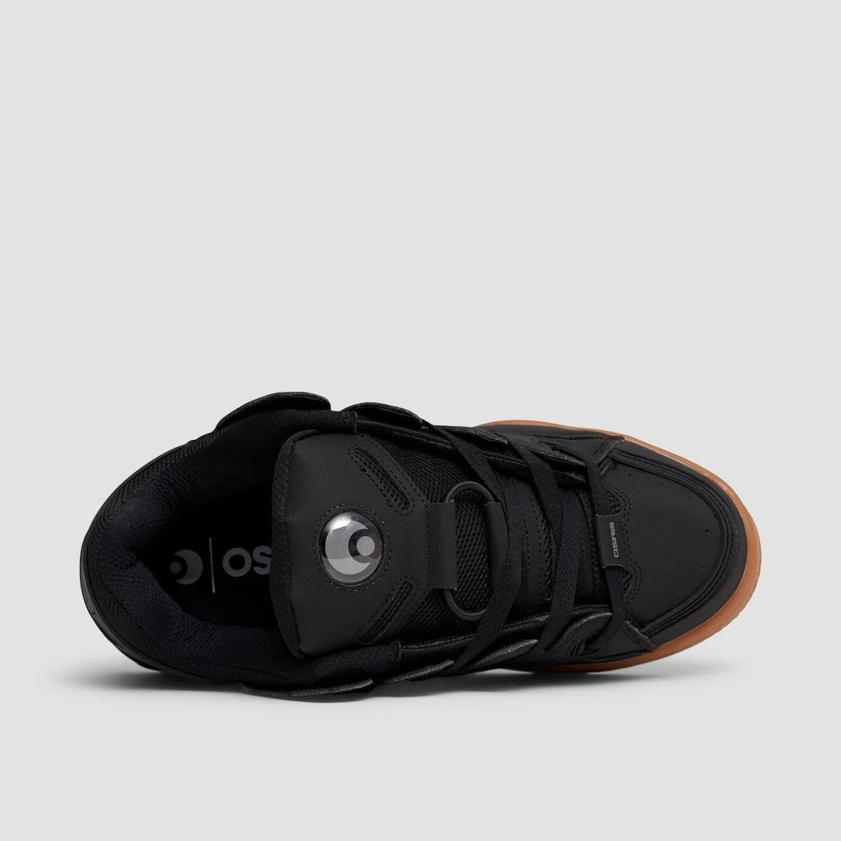 Osiris D3 OG Shoes - Black/Black/Gum - Image 4