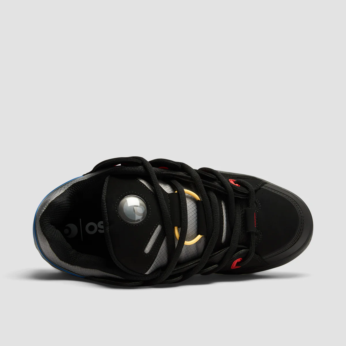 Osiris D3 OG Shoes - Black/Yellow/Red - Image 4