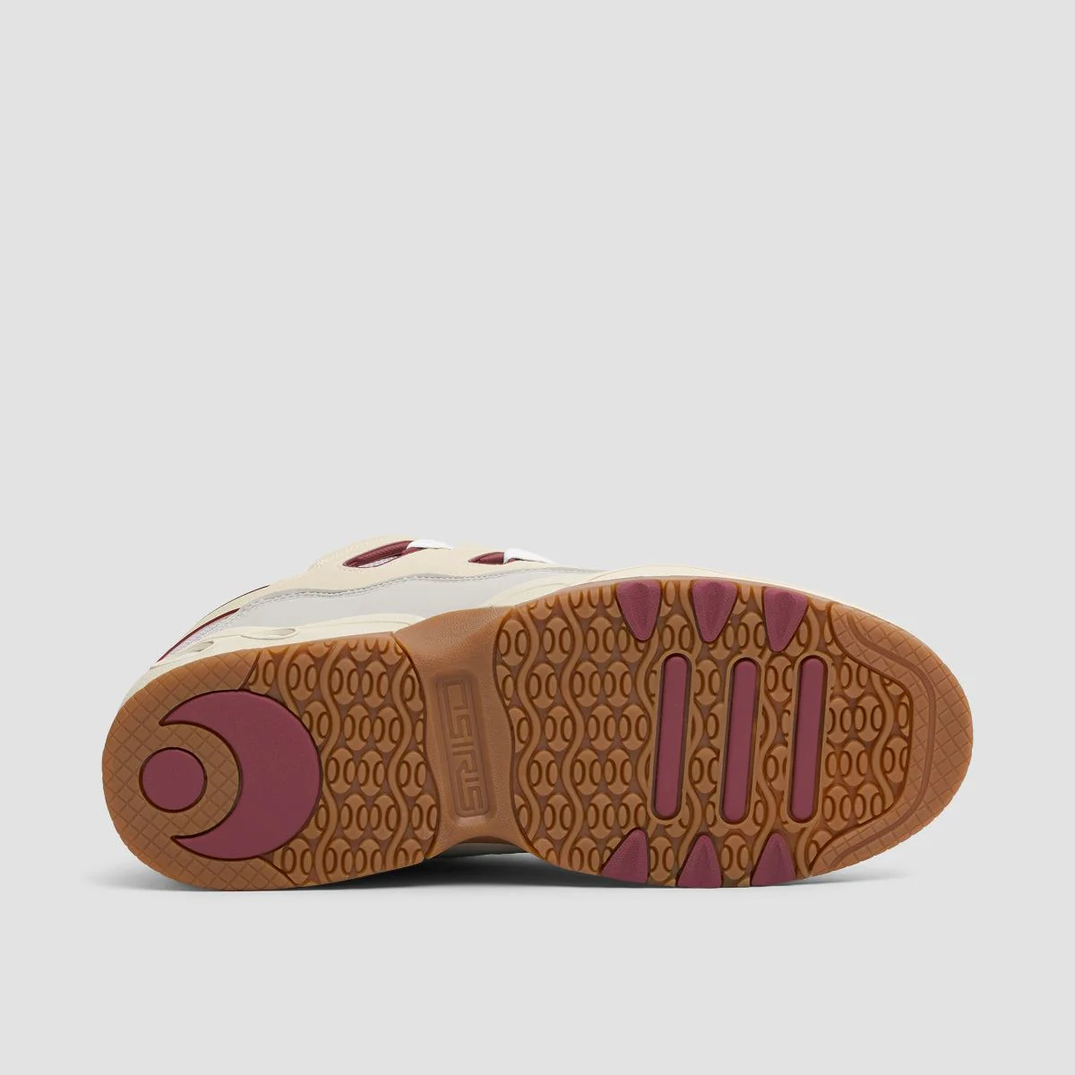 Osiris D3 OG Shoes - Tan/Burgundy/Gum - Image 5