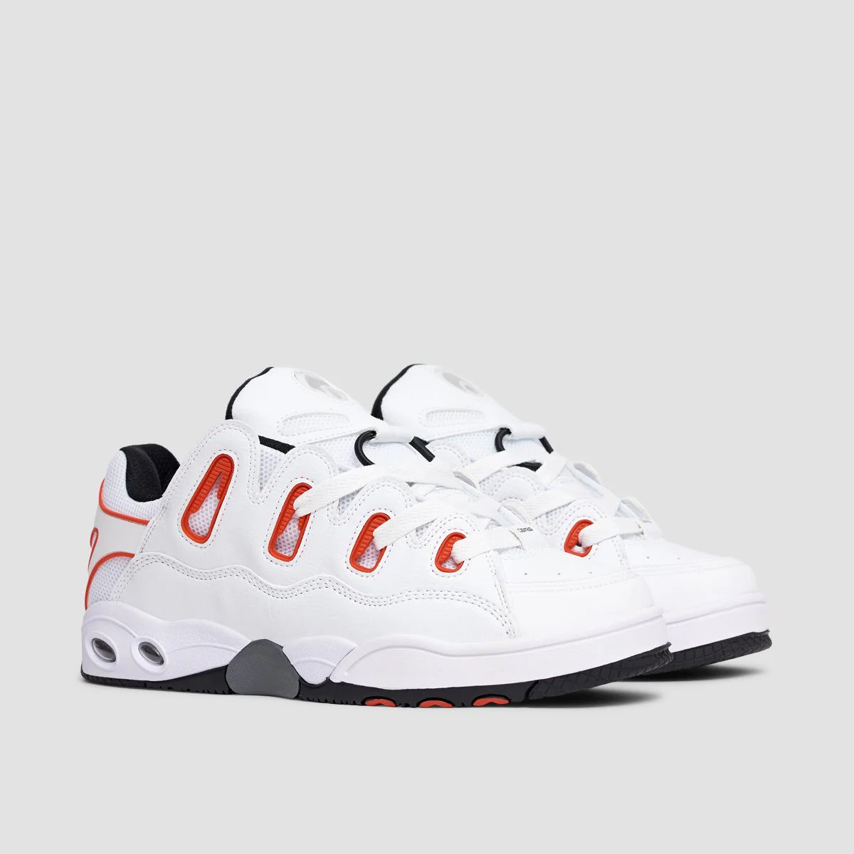 Osiris D3 OG Shoes - White/Red/Black - Image 2