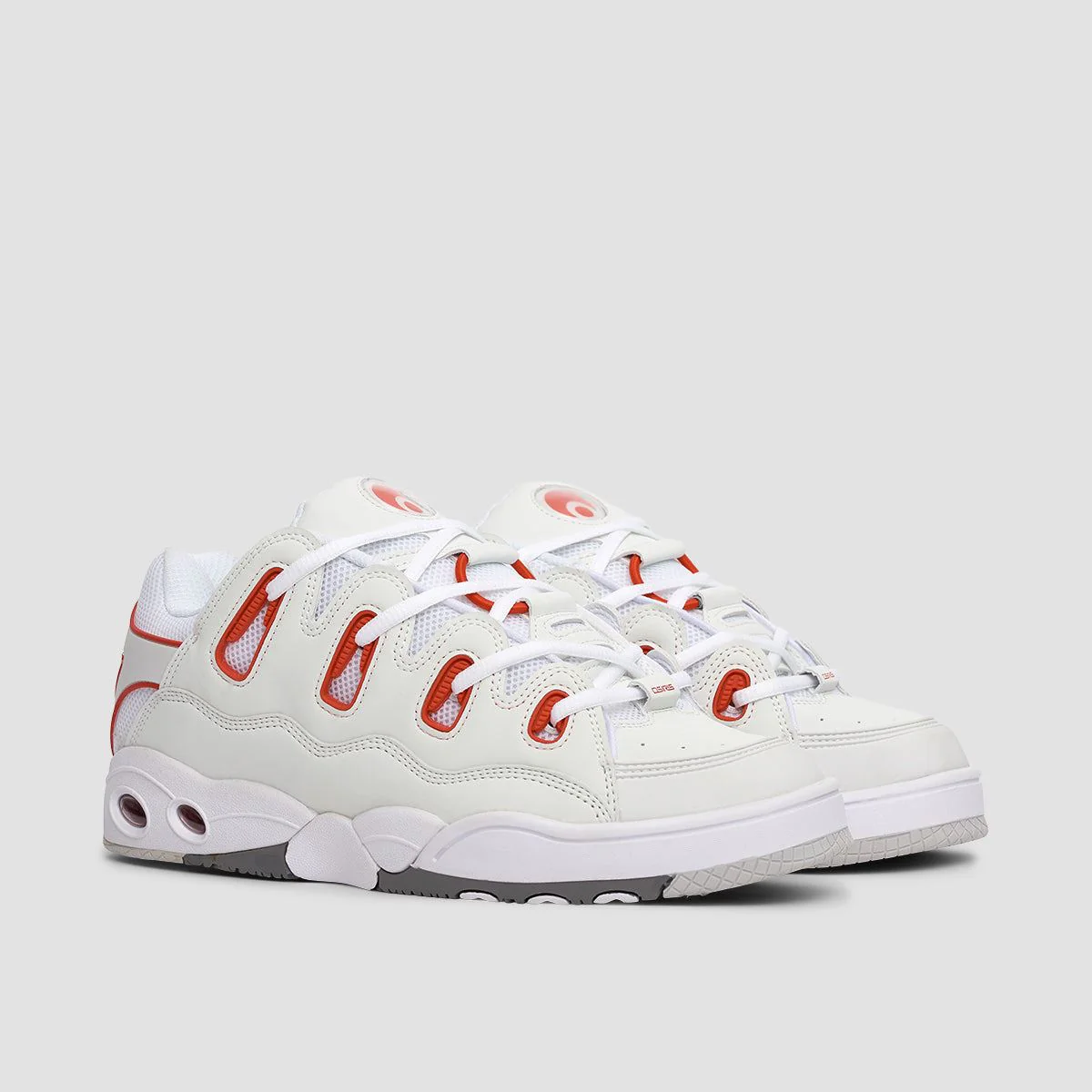 Osiris D3 OG Shoes - White/Red/Grey - Image 2