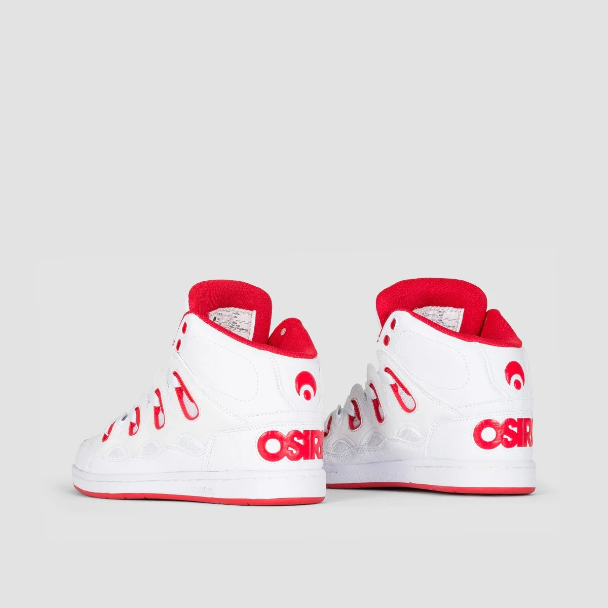 Osiris D3H Shoes - White/Red/White - Kids - Image 3